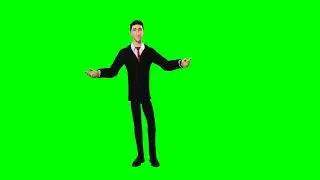3D Green Screen Character oliver Free 3d Explainer kit