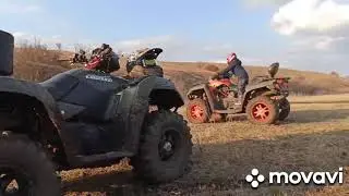 Хорошый день для покатушкек на квадриках. Проводим выходные на природе.