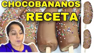 COMO HACER CHOCO BANANOS - RECETA PASO A PASO