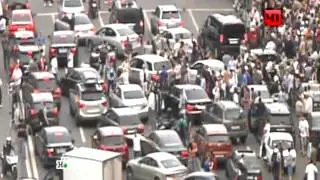 Сход за Навального  толпа перекрыла Тверскую улицу