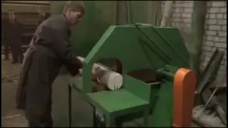 Торцовочный станок для оцилиндрованного бревна ТЦО-1000