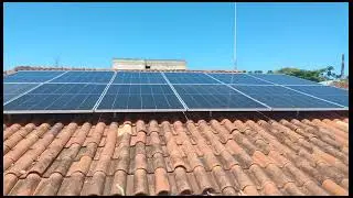 MICRO INVERSOR HOIMILES HMS 1800 USINA SOLAR 7. 2 KWP painéis 590 watts