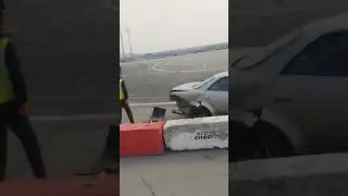 АВАРИЯ НА СОРЕВНОВАНИЯХ ПО ДРИФТУ В г. Хабаровске #хабаровск #khabarovsk #drift #дрифт #авария