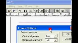 To Turn a shape into Frame ,Frame Options in Adobe Pagemaker