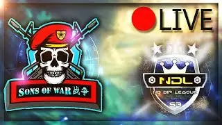🔴  GUERRAZA No Dip League: Sons Of War vs Legends Br. | Zoloko en Directo