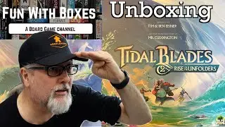 Tidal Blades 2: Rise of the Unfolders Kickstarter Unboxing including Miniature Set Druid City Games