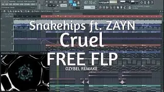 Snakehips - Cruel ft. ZAYN (FL Studio Remake) [FREE FLP]
