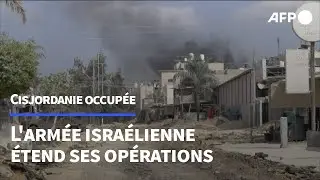 3e jour d'une vaste opération israélienne en Cisjordanie occupée | AFP