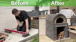 DIY Pizza Oven Build [Timelapse] + Project Cost