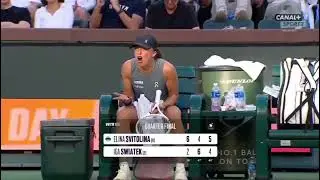 Ига Швентек в ярости 🎾 
