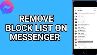 How to Remove Block List in Messenger | Delete Block List on Messenger (2026 Guide)