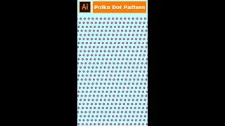 Create Polka Dot Patterns in Adobe Illustrator in 1 Minute 