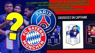 L'IA DONNE LE PRONO DE BAYERN - PSG AVEC UNE SURPRISE ! LA DRAFT BAYERN - PSG SUR FIFA 23...