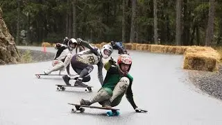Rainy Whistler Longboard Festival
