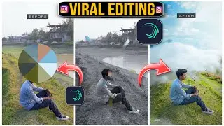 BEFORE & AFTER TRENDING COOLORS PALETTES REELS EDITING | BEFORE AFTER REELS VIDEO TUTORIAL