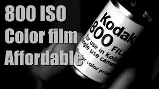 How to get 800 ISO color film on the cheap and everywhere.