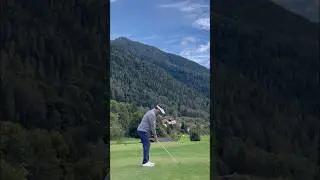 Slight pull par 4 ⛳️ #golfshorts #golf #simplegolftips