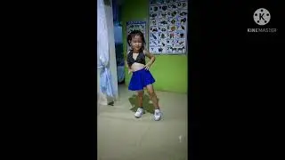 A cute little girl dancing Lambada..