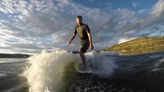 Navajo Lake Boarding Session May 2016