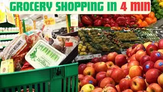 Swedish Supermarket Shopping Walk