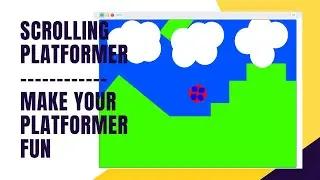 How To Make A Scrolling Platformer on Scratch