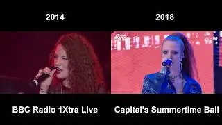 Jess Glynne - Right Here 2014 Vs 2018