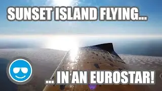 Sunset and formation flying to Texel in an Eurostar EV97, alongside an Eurofox and Kappa - S02 E11
