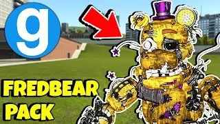Brand New Fredbear Pack Spotlight! Five Nights at Freddy's Garry's Mod Sandbox