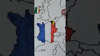 Рисуем Европу Франция