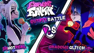 Gacha Outfit Battle / Shadows Glitch vs. ImNotReal / Collab