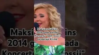 Maksims Galkins pavada koncertu “krievijas diena” okupētajā Krimā. 2014 gads.