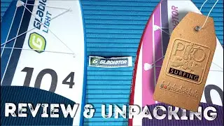 Огляд та розпаковка Gladiator 10.4 LT. SUP board review & unpacking. Gladiator 10.4 LT. Blue&Red.