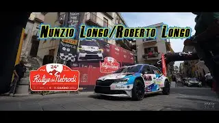 Rally dei Nebrodi 2024 - Nunzio Longo/Roberto Longo (Skoda Fabia R5)