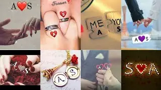 A+S Name Dp/pic | M Letter WhatsApp Dp Pic|  Alphabet Words 