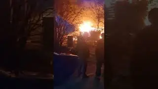 Ночью в Красном Бору полыхало дважды