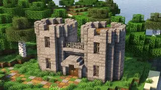 How to Build an Easy Castle | Minecraft