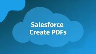 Create a PDF in Salesforce with Visualforce and Apex