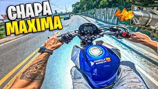 SÓ MELODIA DE EMBREAGEM CHAVE NA TITAN 190 COM ESCAPE DORE 😈