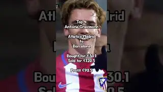 Top 20 Biggest Transfer Profits in Football History(Top 10 - Top 1)