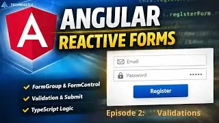 Angular Reactive Forms for Beginners - 02  - Validations