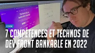 7 technos / compétences très demandées en 2022 pour les développeur front-end