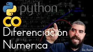 Diferenciacion numerica, metodos de diferencias divididas en Python | Google Colab