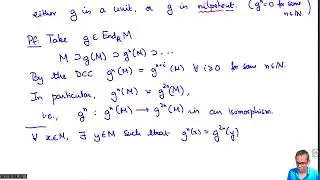The Endomorphism Ring of an Indecomposable Module 