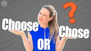 Choose vs chose ? | Confused English words | English Gramma | English with Jackie #short