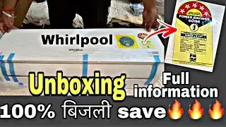 Whirlpool 1 ton split ac review || ac flexichill unboxing