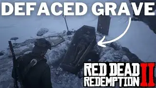 Defaced Grave in Red Dead Redemption 2