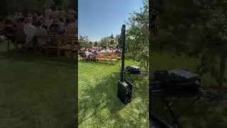 A battery powered wireless ceremony setup was one of the best DJ gear investments I've ever made