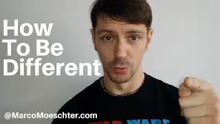 How To Be Different And  Standing Out