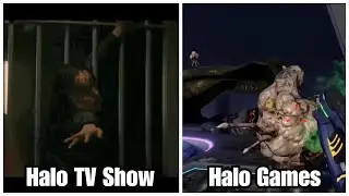 The Flood in the Halo TV Show vs. Halo Games