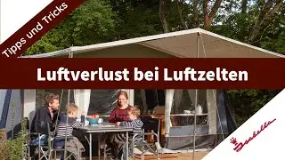 Tipps & Tricks | Luftverlust bei Luftzelten von Isabella
